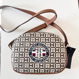 NWT Tommy Hilfiger Monogram Crossbody